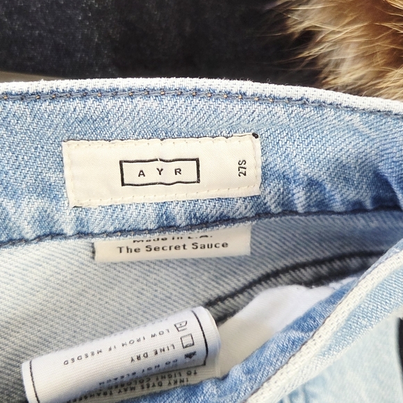 AYR The Secret Sauce Heirloom Wash Size 27S Short Petite - Picture 6 of 8